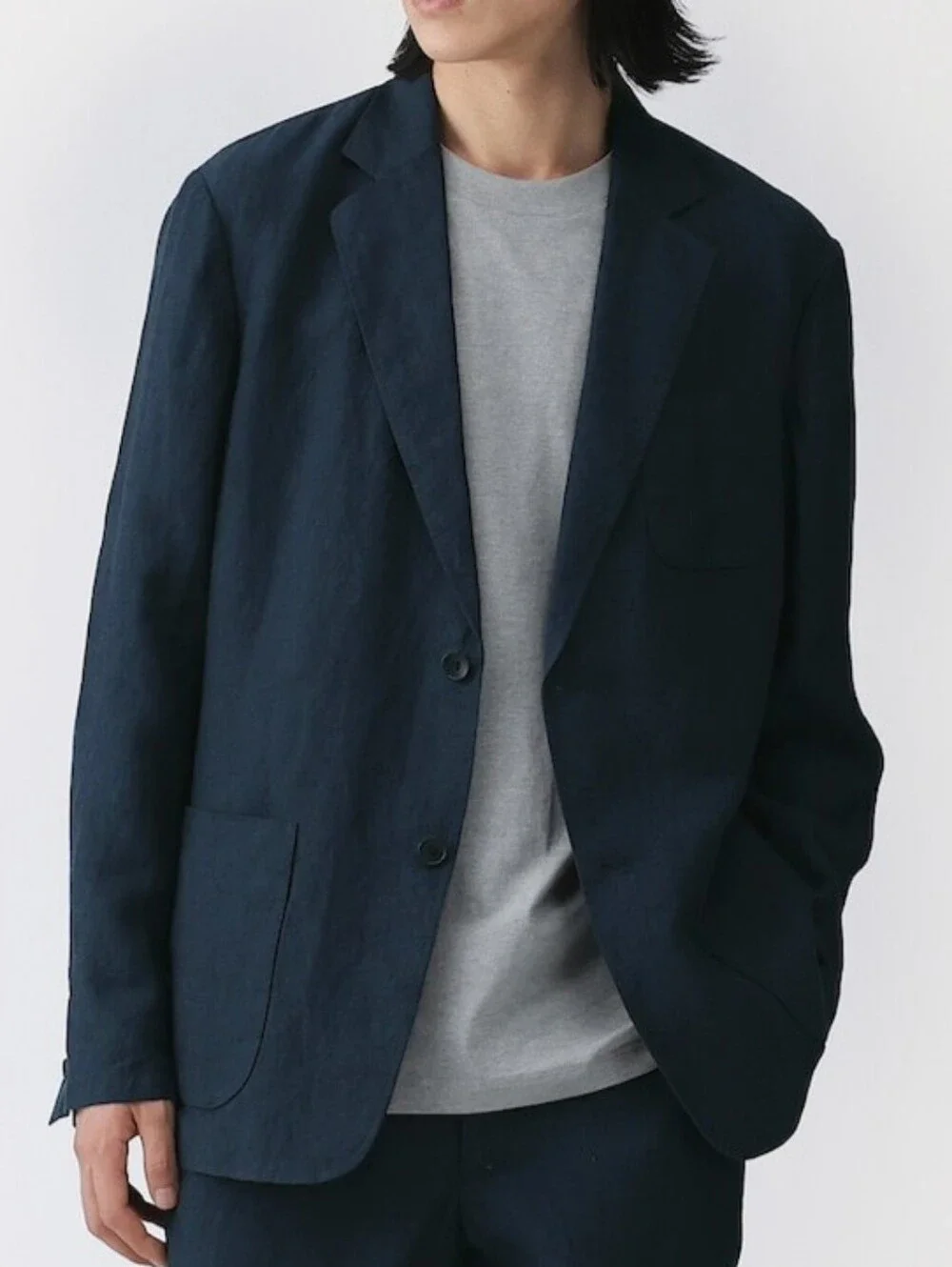 Muji washed linen